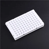 40ul 50ul bela 384 vdolbinica Pcr plošča