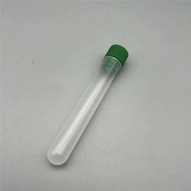Laboratorijska steklena PP PS plastična epruveta za laboratorijsko uporabo